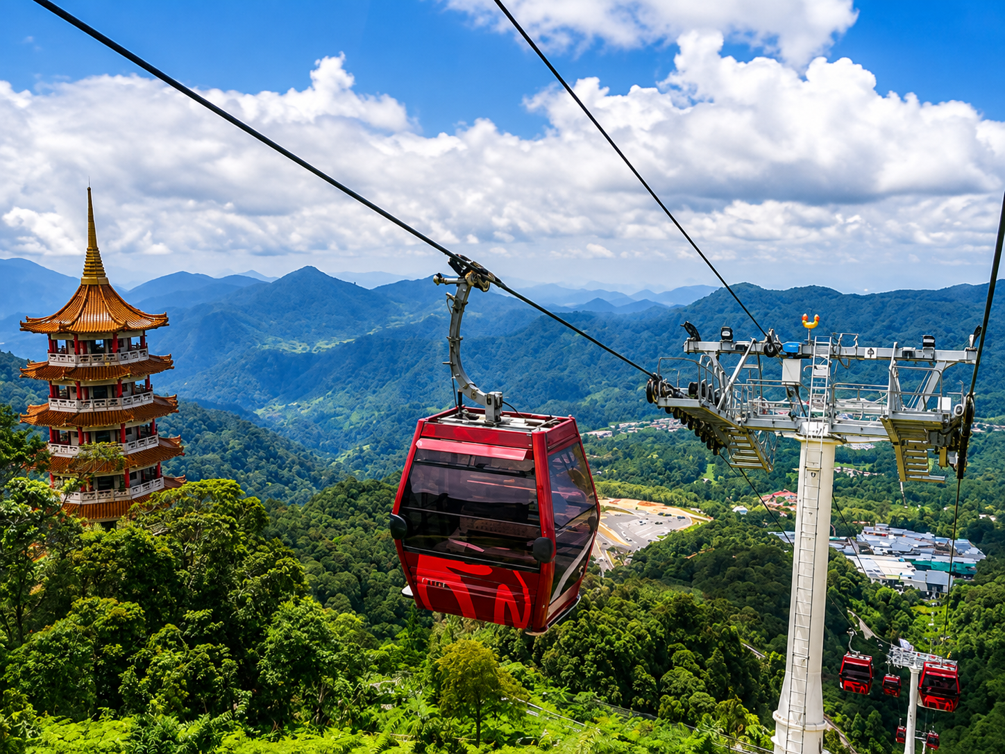 FULL DAY GENTING TOUR + ENROUTE BATU CAVES VISIT (20 Min photo Stop only) + ONE WAY CABLE CAR (subject to maintenance / weather)