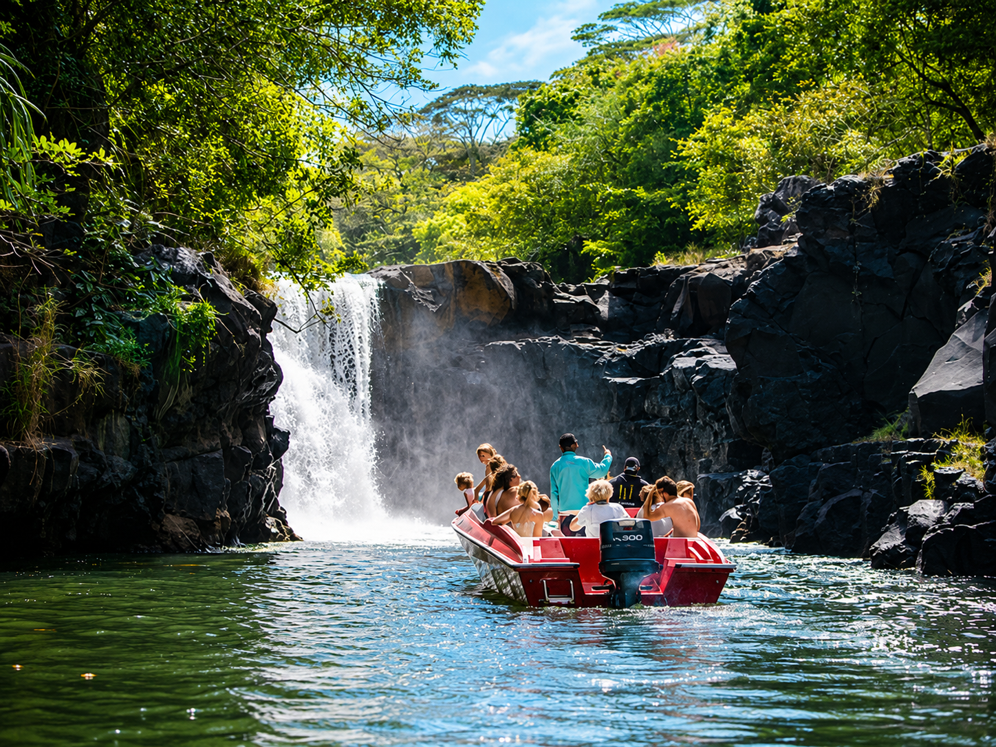 Full Day Ile Aux Cerf Tour with speed boat transfer