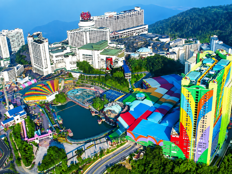 FULL DAY GENTING TOUR + ENROUTE BATU CAVES VISIT (20 Min photo Stop only) + ONE WAY CABLE CAR (subject to maintenance / weather)