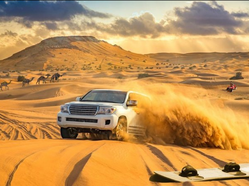 Dubai Desert Safari with BBQ Dinner