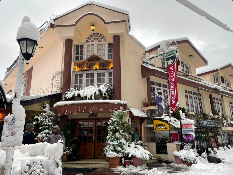 Hotel Willow Banks, Mall Road Shimla